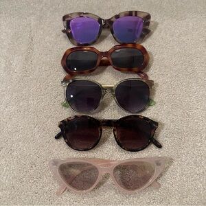 Bundle of 5 Sunglasses